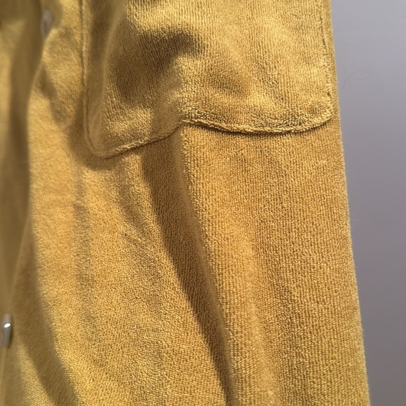 NWT Things Between Terrycloth Button down set Medium - Picture 7 of 10